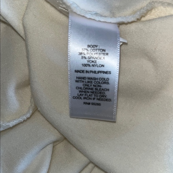 Express White Sleeveless Tank Top with Sweetheart Neckline - Picture 4 of 6